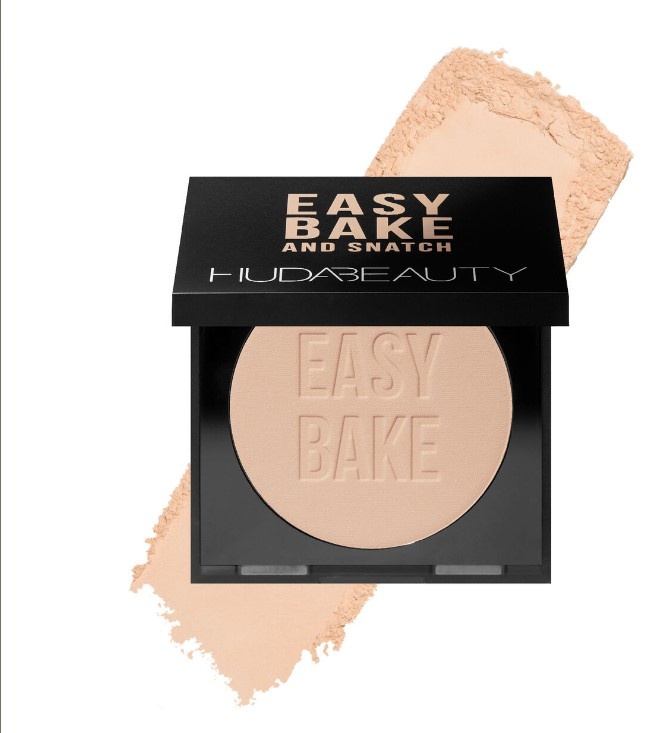 Пудра Huda Beauty Easy Bake and Snatch Pressed Talc-Free Brightening and Setting Powder сухая Cupcake светло-бежевый