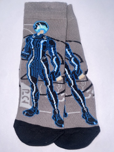 Носки KIDS SOCKS 00099-4 1 пара синий, серый 25-27