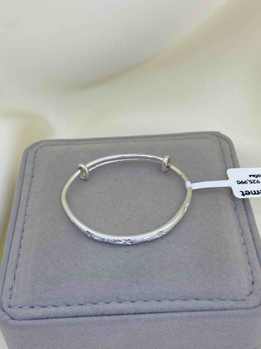 Keremet Jewelry Kj009944 длина 12 см, вес 7.6 г серебро, плетение отсутствует