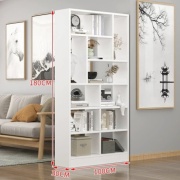 Стеллаж напольный , 100x30x180 см, белый