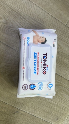 Детские влажные салфетки Tomiko ДЕТСКИЕ 80 шт