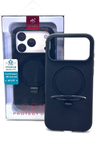 Чехол Fashion Case для Apple iPhone 17 Pro черный