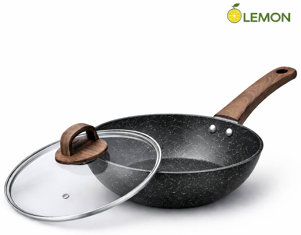 Сковорода LEMON Lemon 26 см с антипригарным покрытием, нержавеющая сталь