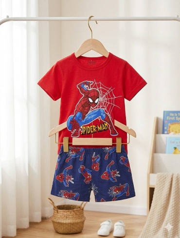 Пижама Spider-Man красный