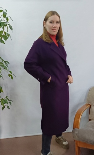 Пальто LIARA MODA фиолетовый
