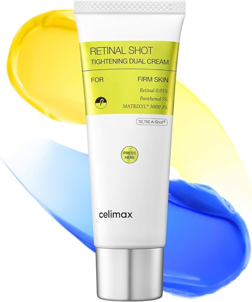 Celimax крем RETINAL SHOT TIGHTENING DUAL CREAM для лица 50 мл, фото 4
