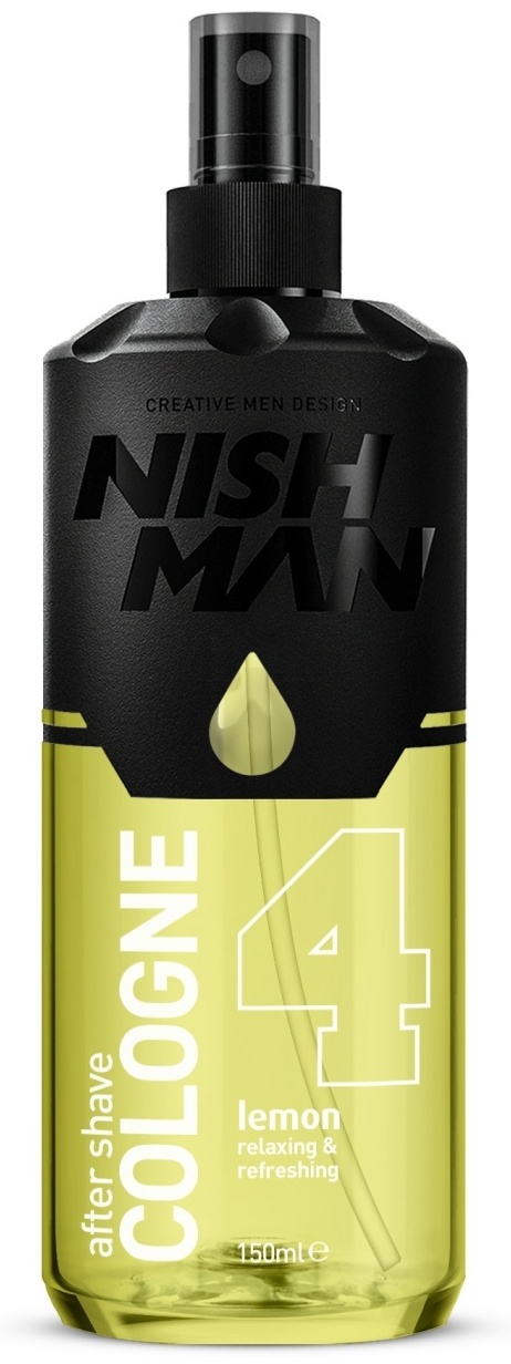 NISHMAN Cologne 04 Lemon одеколон EDC после бритья 150 мл