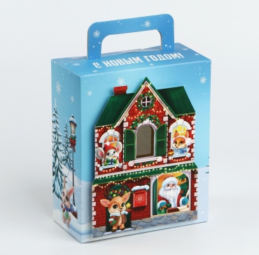 Коробка  Дарите Счастье 1 шт, 7.5х15х18 см