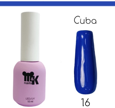 M&K nails гель-лак Cuba 16 камуфлирующее 10 мл