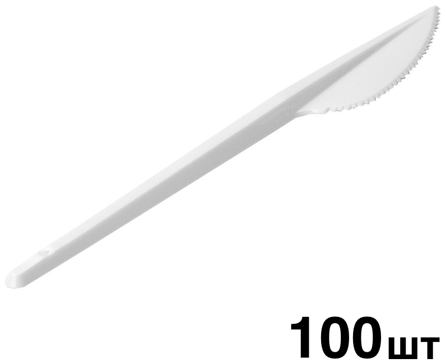 Нож 361295182 белый 100 шт