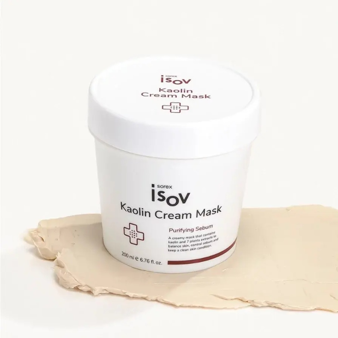 Маска для лица Isov крем Kaolin cream Mask 200 мл
