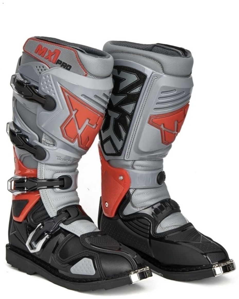 Мотообувь Tiger Mx1pro серый RU 44