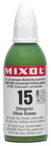 Mixol концентрат-колер, №15 оливковый, 20 мл