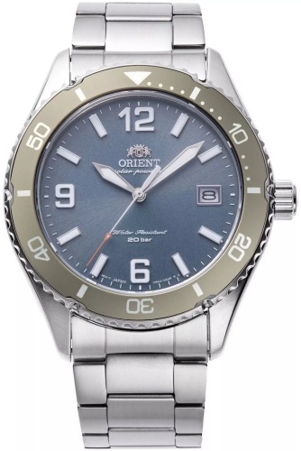 Кварцевые ORIENT Sports Solar Diver RA-WJ0002L10B нержавеющая сталь
