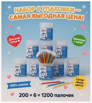 Набор в роддом Mello коробка 954518329, 6 предметов