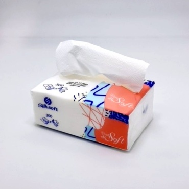 Бумажные салфетки Silk soft G007.20 400 шт