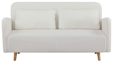 Мини-диван 1mebel Софа, 150х80 см, обивка ткань, белый