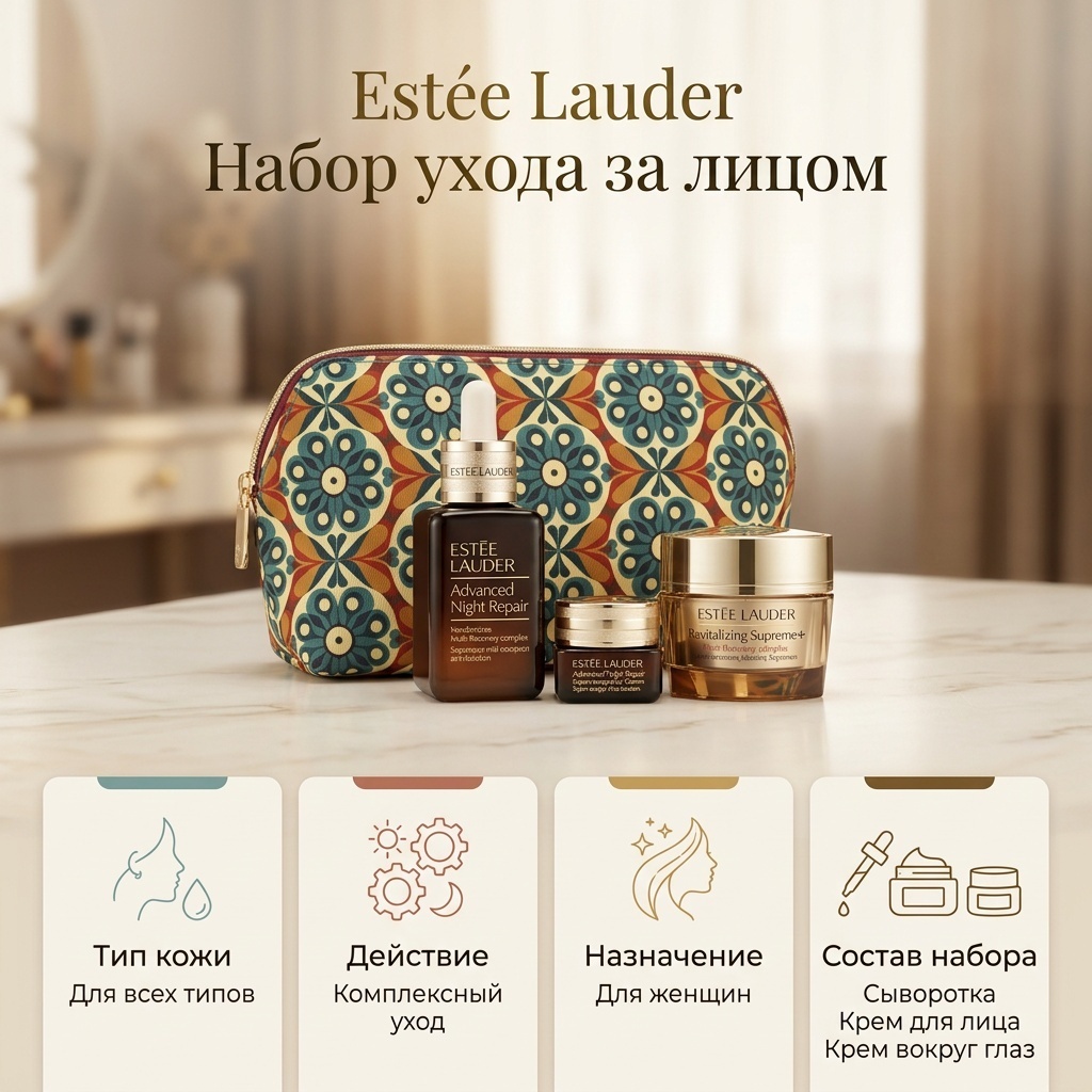 Estee Lauder Набор уходовой косметики набор по уходу за лицом для женщин