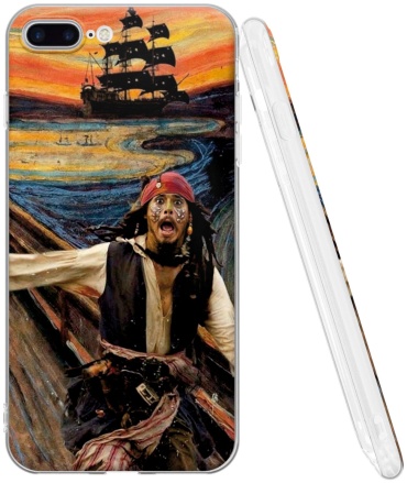 Чехол Mcover для Apple iPhone 7 Plus, iPhone 8 Plus рисунок