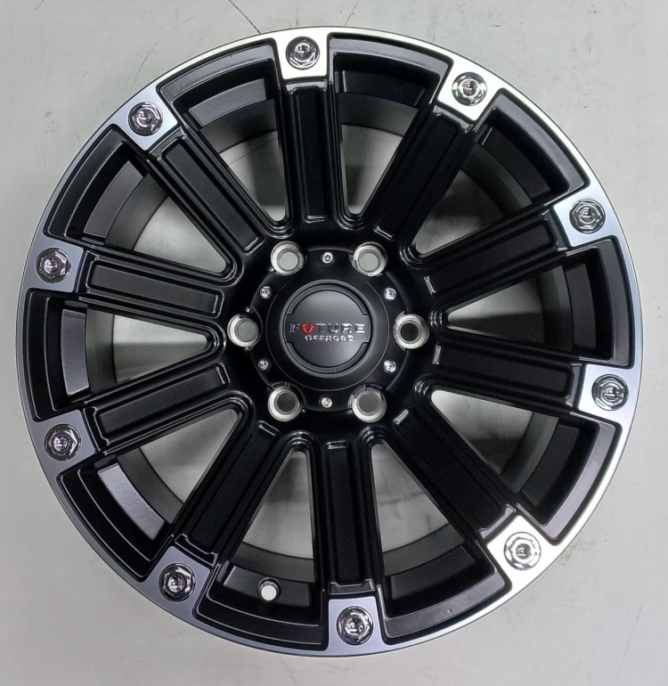 RNO 10296 9x17/6x139.7 D110 ET10 4 диска черный