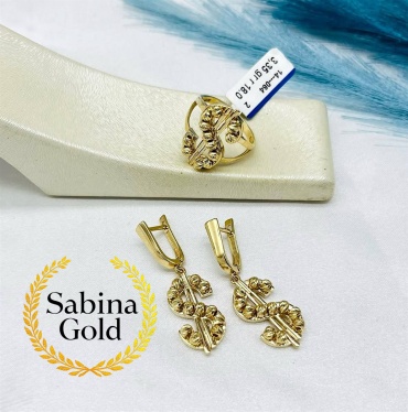 Sabina Gold KMP-SBN-629 вес 8.38 г золото, без вставок