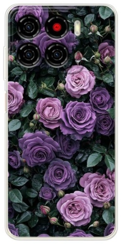 Чехол BAIKO для ZTE Blade A56 фиолетовый