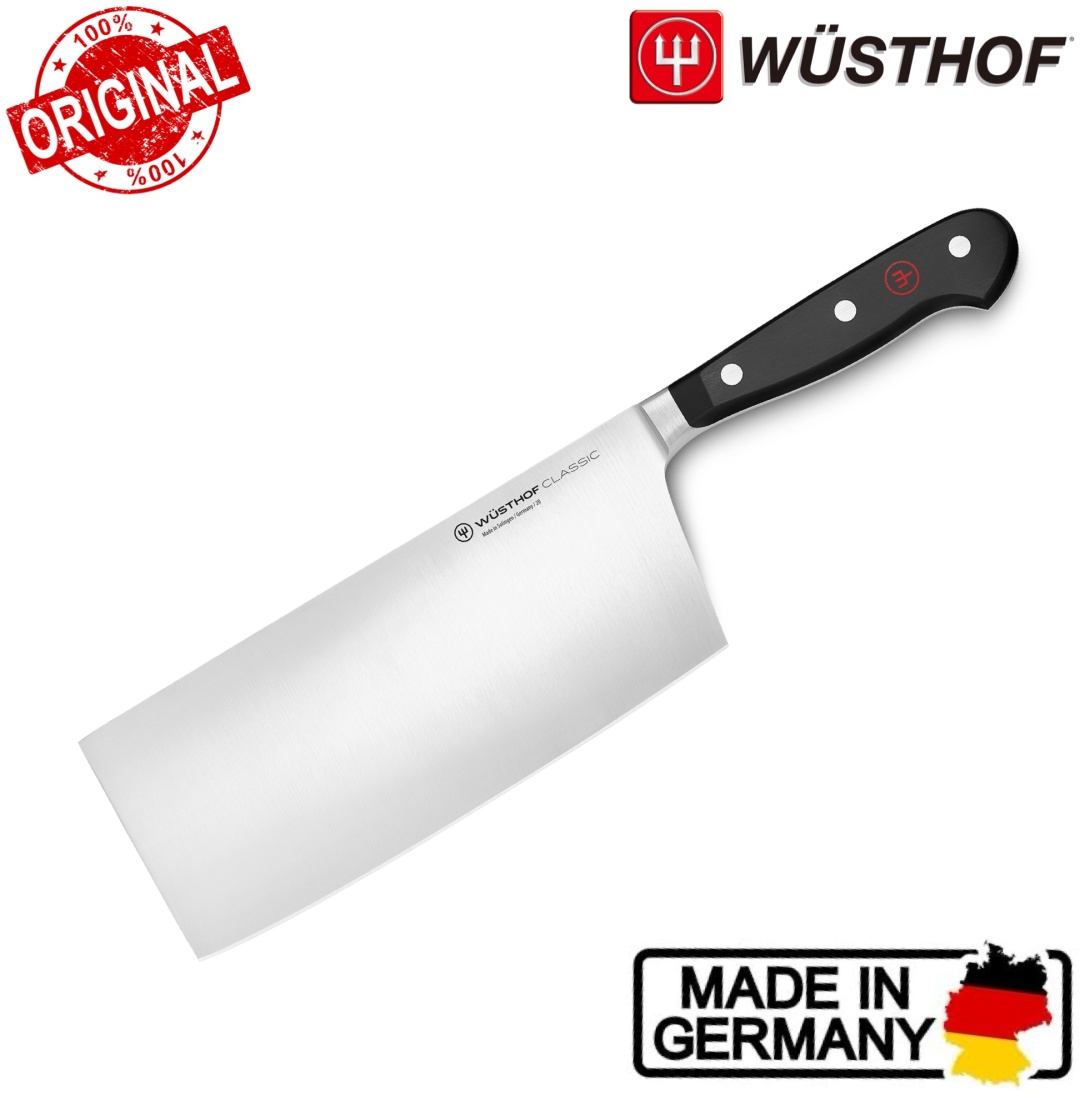 Поварской WUSTHOF Chinese Chef's 18 см, лезвие: углеродистая сталь 1 шт