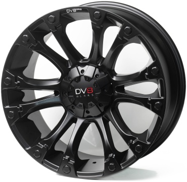 Auher DV8 9x20/6x135/139.7 D106.1 ET25 4 диска черный