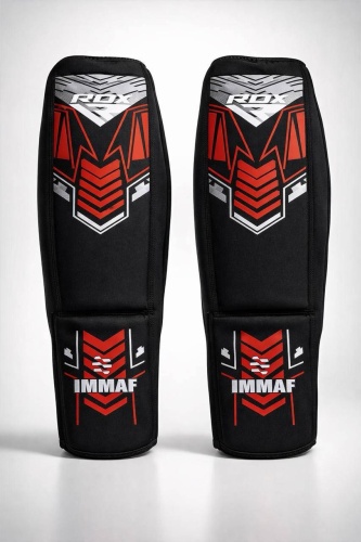 30450352_458538104 щитки для MMA RDX черный, красный L
