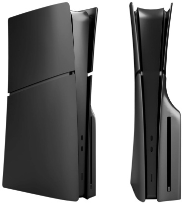 Декоративная крышка Сменная панель для PlayStation 5 Slim черный черный