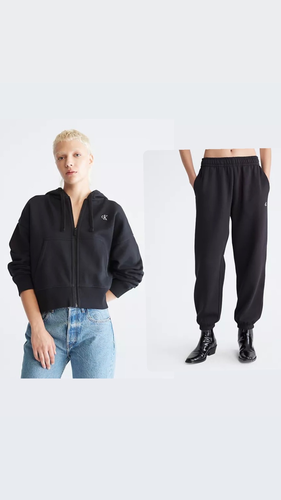 Спортивный костюм Calvin Klein черный
