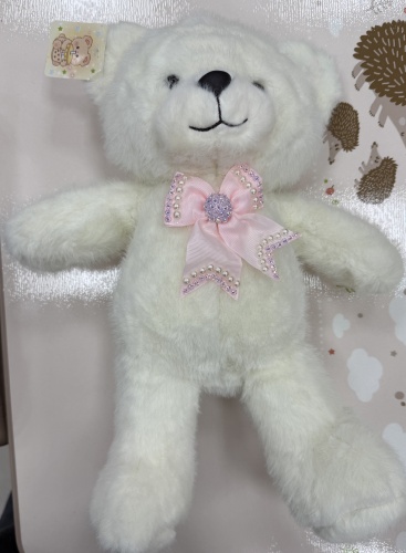 Мягкая игрушка 0457 Toys Мишка с бантиком, 40 см