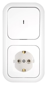 Розетка Bylectrica В-РЦ-673, белый