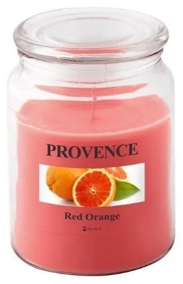 Ароматическая свеча Provence Красный апельсин 14, 1 шт