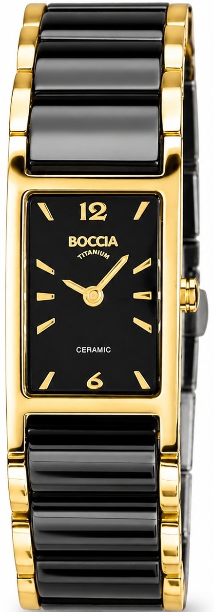 Кварцевые Boccia Titanium 3201-05 керамика, титан
