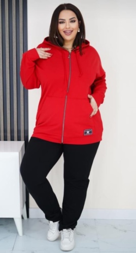 Спортивный костюм Kanykei Fashion черный, красный