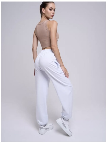 Спортивные брюки MEDI SHOP белый