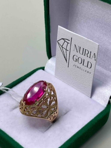 NURIA GOLD 56789340 размер 18 вес 5.27 г золото, рубин