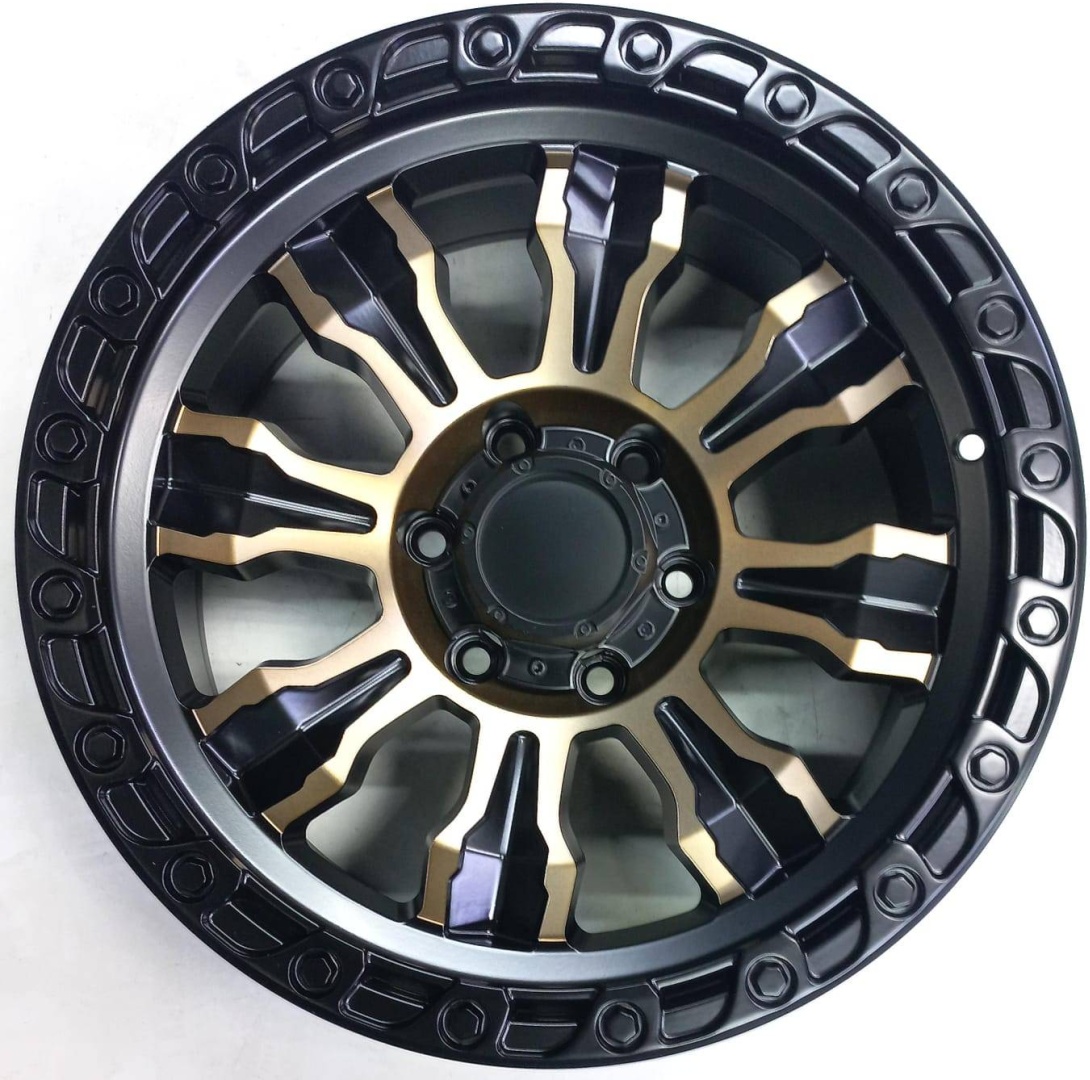 Future Future 087 9x18/6x139.7 D110.1 ET0 4 диска черный, бронзовый
