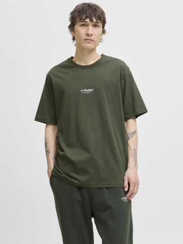 Футболка Jack&Jones зеленый