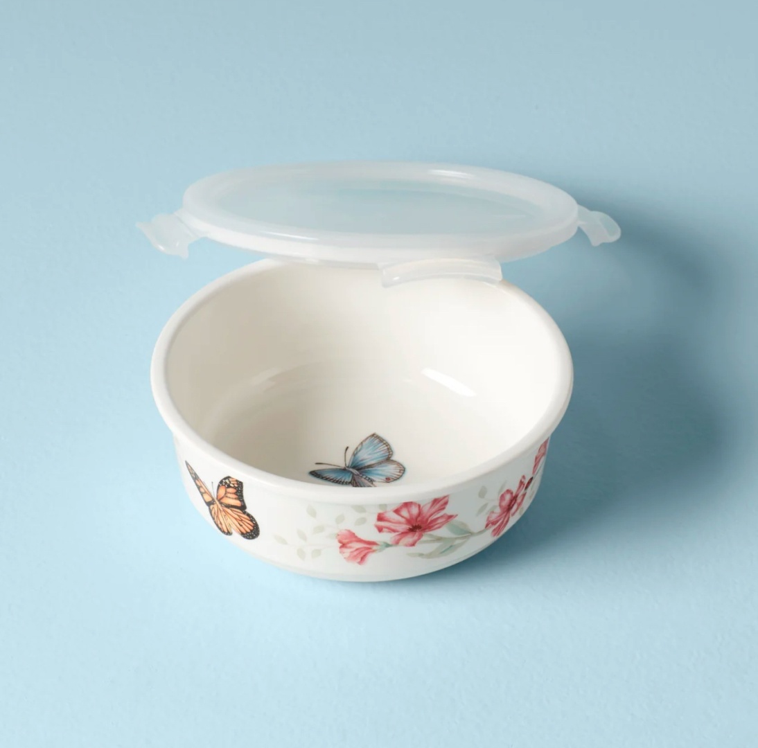 Lenox контейнер BUTTERFLY MDW 824646 1 шт, фарфор