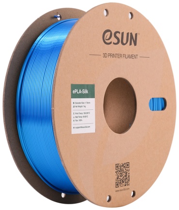 ESUN PLA Silk 1.75 мм 1 кг синий
