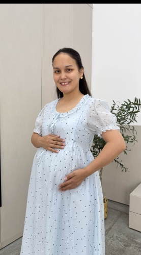 Для беременных SuperMama голубой