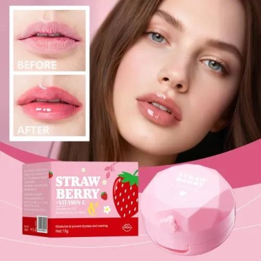 SADOER маска Strawberry VC Moisturizing Lip Mask - Увлажняющая маска для губ со вкусом клубники 13 г