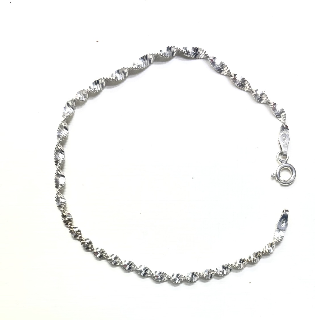 HandMade 943 длина 16 см, вес 1.19 г серебро, плетение фантазийное