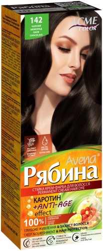 ACME Avena Рябина 142 черный шоколад крем-краска 135 мл