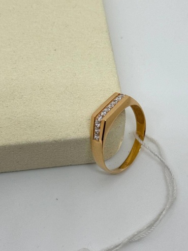 Sandu gold 576543 размер 21.5 вес 2.84 г золото, фианит