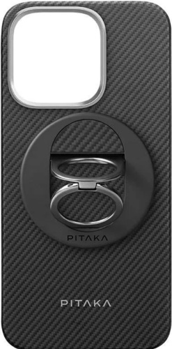 Чехол Pitaka для Apple iPhone 16 Pro Max черный