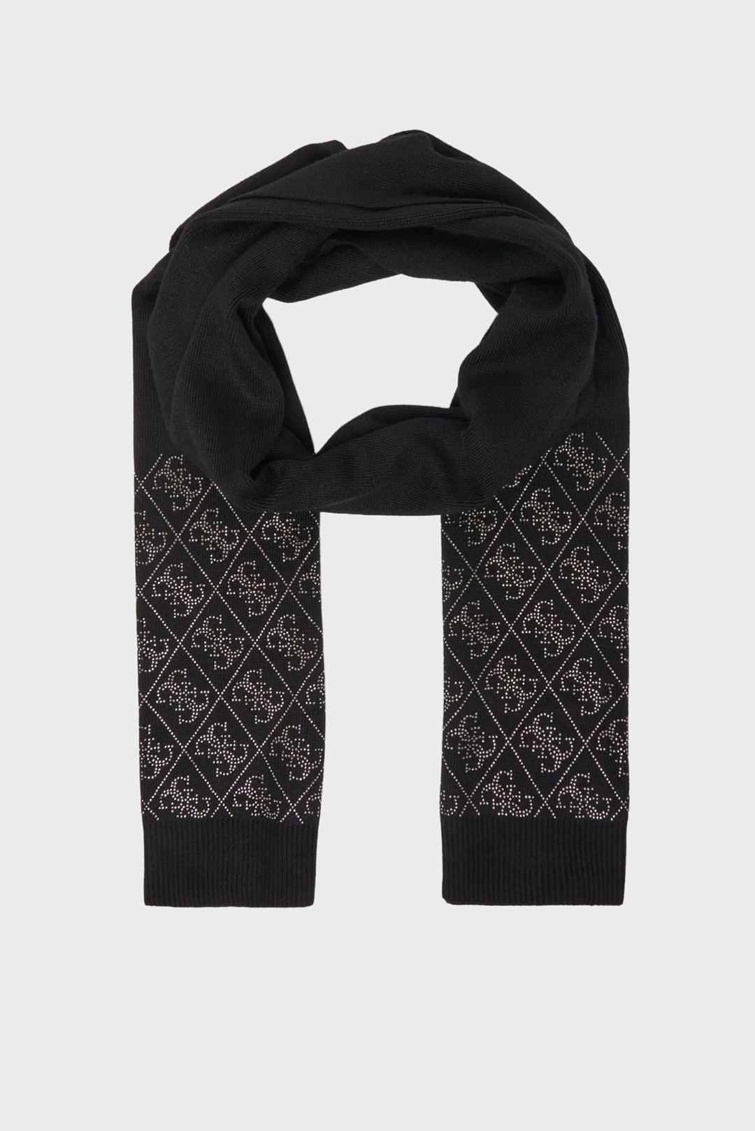 Шарф GUESS вискоза, полиамид, эластан 180 x 31 см