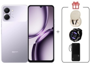 TECNO SPARK Go 3 3 ГБ/128 ГБ синий + подарок